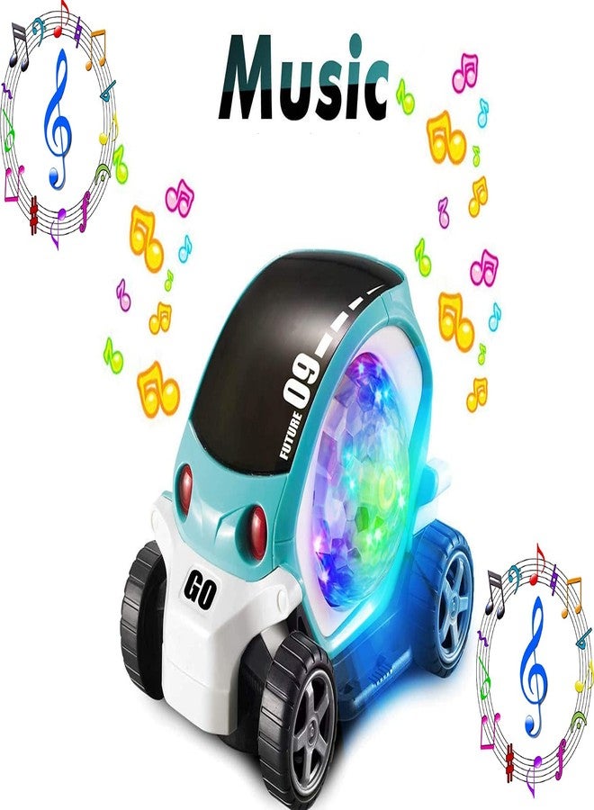 RENIAL® Musical Car with Light and Music 3 Inch Size Toddler Car Music and Light Car Small Size I Pack of 1 Car I Multicolour - Image 4
